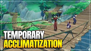 Temporary Acclimatization  World Quests amp Puzzles 【Genshin Impact】 [upl. by Ecirtac]