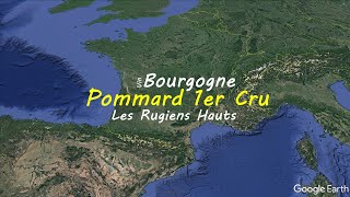 Pommard 1er Cru Les rugiens Hauts  French wine map  Wine study [upl. by Relyat]