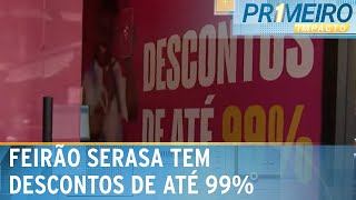 Feirão Serasa limpa nome começa neta 3ª feira em São Paulo  Primeiro Impacto 071123 [upl. by Sharleen]