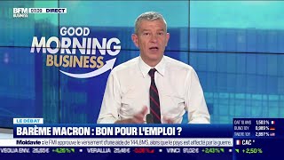 Le débat  Barème Macron bon pour lemploi [upl. by Natanhoj]