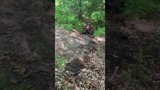 Hill climb fail😂😭😭 He was Okay bikelife fail hillclimb quads [upl. by Acirfa]