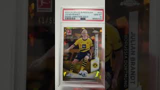 JULIAN BRANDT TOPPS CHROME SAPPHIRE GOLD LIMITED TO 50 BUNDESLIGA  BORUSSIA DORTMUND 2023 2024 [upl. by Vachel288]