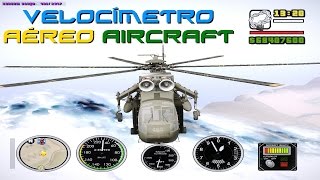 GTA VELOCÍMETRO DIGITAL AIRCRAFT PARA AERONAVES By Ryosuke GTA SAN ANDREAS FULL HD 1080p [upl. by Akinas]