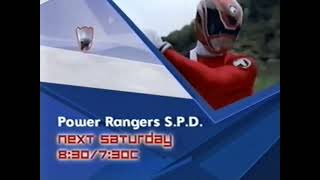 Jetix Feb 6 2005 Power Rangers SPD Next Saturday Morning At 830 am On ABC Family [upl. by Ajidahk606]