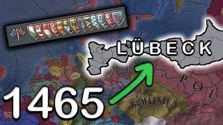 EU4 Lubeck  PEACEFUL TRADERS Taking What Belongs To Them [upl. by Selfridge]