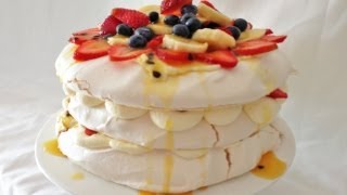 Pavlova Recipe Easy Dessert Pavlova How To Cook That Ann Reardon [upl. by Bozovich]