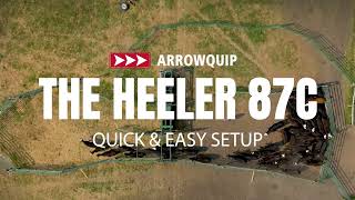 The Heeler™ 87C Portable Corral system  Set up  Walkthrough  Arrowquip [upl. by Anivas652]