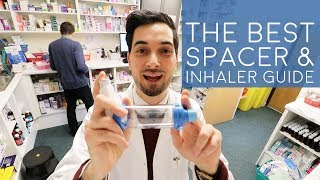 How To Use A Spacer With Inhaler  How To Use Spacer Device  How To Use Aerochamber With Ventolin [upl. by Haroppizt]