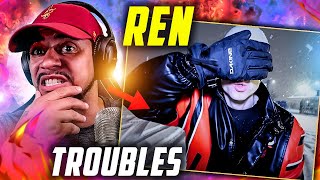 THIS TOOK ME BACK TO NYC IN THE 90S  Ren  Troubles REACTION [upl. by Ahsaet]