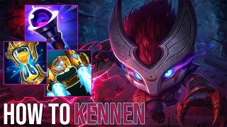 HOW TO PLAY KENNEN MID FOR BEGINNERS amp CARRY IN SEASON 11  Kennen Guide S11  League Of Legends [upl. by Maryl205]