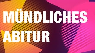 5 Tipps fürs mündliche Abitur  mündliche Prüfungen [upl. by Kynthia]