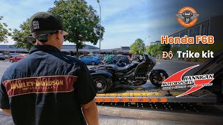 HONDA F6B quotĐẲNG CẤP BIẾN HÌNHquot MOTORDUCQUANGNGAI honda f6b trike hannigan [upl. by Annal]