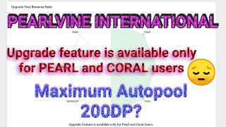 Pearlvine New Update। PEARL and Coral can be upgraded। Then maximum Autopool 200 DP [upl. by Else]