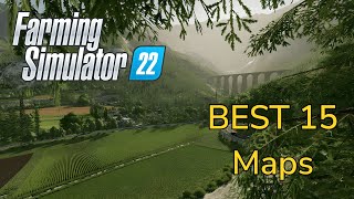 The 15 BEST Maps In Farming Simulator 22 [upl. by Asial]