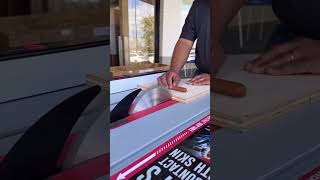 Sawstop Table Saw Hotdog Test In Slow Motion [upl. by Darill]