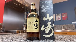 Yamazaki 12 Year Old Japanese Whisky Review [upl. by Egreog]