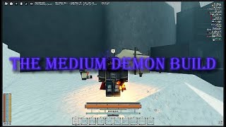 THE MEDIUM DEMON BUILD  Deepwoken [upl. by Seta878]