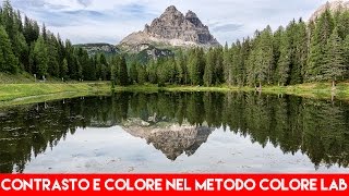 Colori e contrasto col metodo colore LAB  Tutorial Photoshop [upl. by Erialc130]