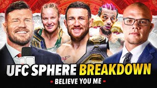 Bisping and Smiths BELIEVE YOU ME Podcast UFC 306 Sphere Breakdown [upl. by Sollars527]