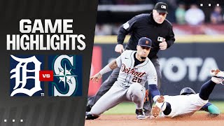 Tigers vs Mariners Game Highlights 8624  MLB Highlights [upl. by Iy127]