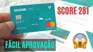 Sicoobcard  Cartão de Crédito de Fácil Aprovação [upl. by Shanahan]