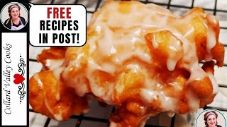 1927s Apple Fritter  Old Fashioned Recipe  Simple Ingredients [upl. by Sclater]