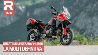 Ducati Multistrada V4 2025 come cambia la maxi enduro italiana per sfidare BMW R 1300 GS [upl. by Aremat]