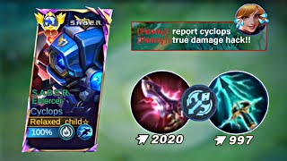 WHEN GLOBAL CYCLOPS ABUSE TOO MUCH MULTIPLE TRUE DAMAGE BUILD must try [upl. by Ellivro]