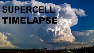 SUPERCELL Timelapse  Gold Coast Australia November 15 2013 [upl. by Rehtae]