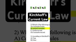 Kirchhoff’s Current Law Explained [upl. by Ayekahs]