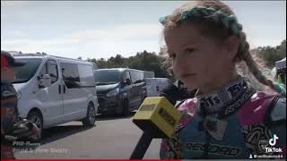 Nellies first racing interview at round 3 [upl. by Nahama642]