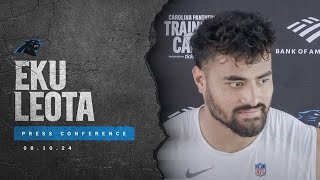 Eku Leota talks personal improvement in his second year [upl. by Allimak]