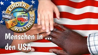 Wer sind die Einwohner der USA Menschen in  den USA [upl. by Euqram]