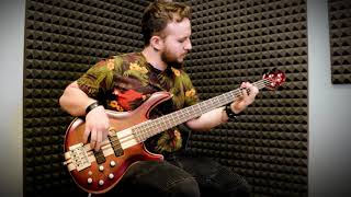 Alex Castellini  A Wilhelm Scream  5 to 9  Bass Cover [upl. by Eylhsa567]