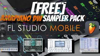 🔥FREE🔥FL STUDIO MOBILE📱  Amapiano Sample Pack 2024  AMAPIANO DW SAMPLER PACK 🌐🤯 [upl. by Ad607]