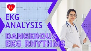 5 Dangerous and Lethal EKG Rhythms [upl. by Browning]