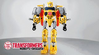 Transformers ConstructBots  Bumblebee Instructional Video  Transformers Official [upl. by Yecac]