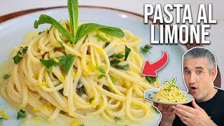 How to Make PASTA al LIMONE Like an Italian Lemon Pasta Recipe [upl. by Willet671]