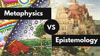 Metaphysics vs Epistemology Easily Explained  What is Metaphysics amp What is Epistemology [upl. by Map]