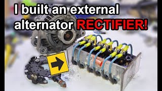 Custom External Rectifier for vehicle alternator [upl. by Galliett]