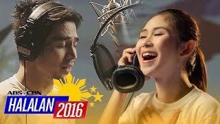 ABSCBN Halalan Summer Station ID 2016 quotIpanalo ang Pamilyang Pilipinoquot Recording Music Video [upl. by Jessey864]