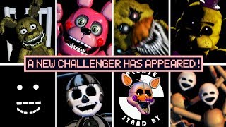 FNAF Secret Animatronics in Ultimate Custom Night [upl. by Anayeek]