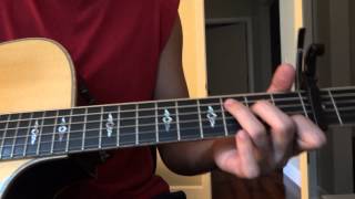 Mandisa  Overcomer  Acoustic Guitar Instructional Video [upl. by Redna]