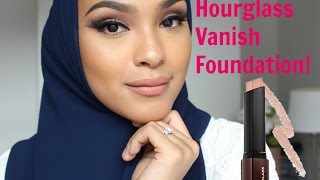 HOURGLASS VANISH FOUNDATION FIRST IMPRESSIONDEMOREVIEW [upl. by Alim]