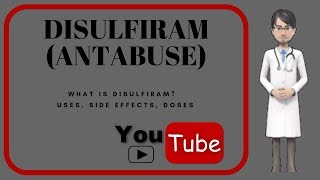 💊What is DISULFIRAM Side effects doses warnings and uses of disulfiram 500 mg Antabuse💊 [upl. by Terese890]