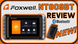 Foxwell NT809BT OBDII Diagnostic Scan Tool Review NEW 4K [upl. by Nivrem45]