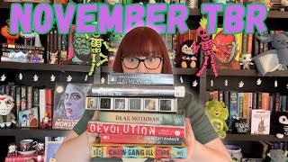 My November TBR  book clubs amp readathons [upl. by Peltz]