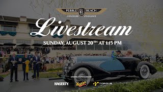 Livestream of the 72nd Pebble Beach Concours dElegance [upl. by Hendrickson]