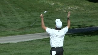 Rory Sabbatinis birdie bunkerblast at Albertsons Boise Open [upl. by Cadell]