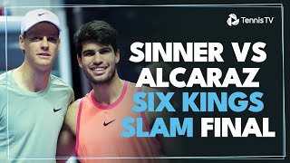 Jannik Sinner vs Carlos Alcaraz For The Six Kings Slam Title 🏆 Six Kings Slam Final Highlights [upl. by Langston]